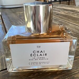 Chai Eclair By Le Monde Gourmand Eau De Parfum 2.5 oz. NEW Unisex Rare Fragrance